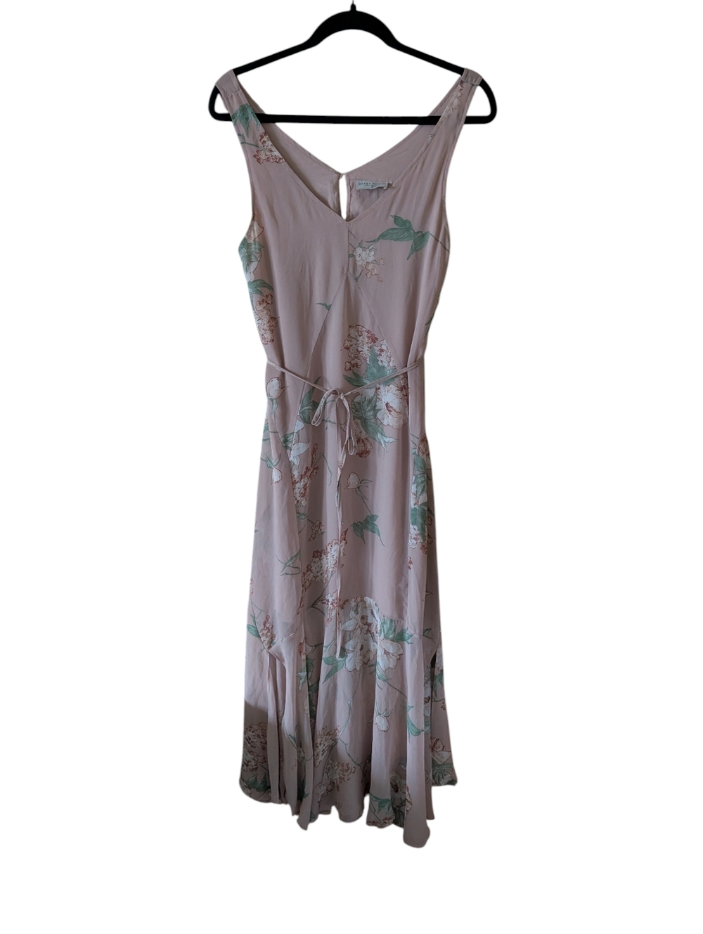 Dress Forum Blush Baby Pink Floral Maxi Fairycore Ethereal Dress Size Small - Picture 2 of 9